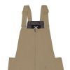 Autumn Workwear Khaki Cotton Bib Overall Relaxed Fit Cargo Style Manufacturers, Suppliers in Nizhnevartovsk