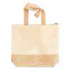 Beige Cotton Canvas Promotional Bags Plain Self Fabric Handle Washable Manufacturers, Suppliers in Sialkot