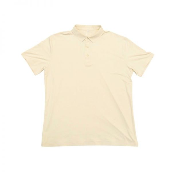 Beige Three Button Polo Shirt Mens Regular Fit Manufacturers, Suppliers in Sialkot