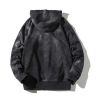 Black Mens Hoodie Polyester Soft Fabric Long Sleeve Pullover Manufacturers, Suppliers in Texas