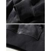 Black Mens Hoodie Polyester Soft Fabric Long Sleeve Pullover Manufacturers, Suppliers in Texas