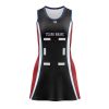 Black Netball Dress Sleeveless Lightweight Polyester for Women and Girls Manufacturers, Suppliers in Sialkot