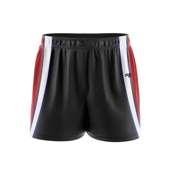 Black Netball Shorts Lightweight Breathable Polyester for Women and Girls Manufacturers, Suppliers in Sialkot