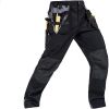 Black Safety Pant Cotton Cargo Regular Fit Elastic Waistband Manufacturers, Suppliers in Nizhnevartovsk