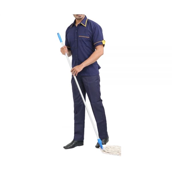 Blue Cleaning Uniform for Office Use Mens Formal Wear All Sizes Manufacturers, Suppliers in Nizhnevartovsk