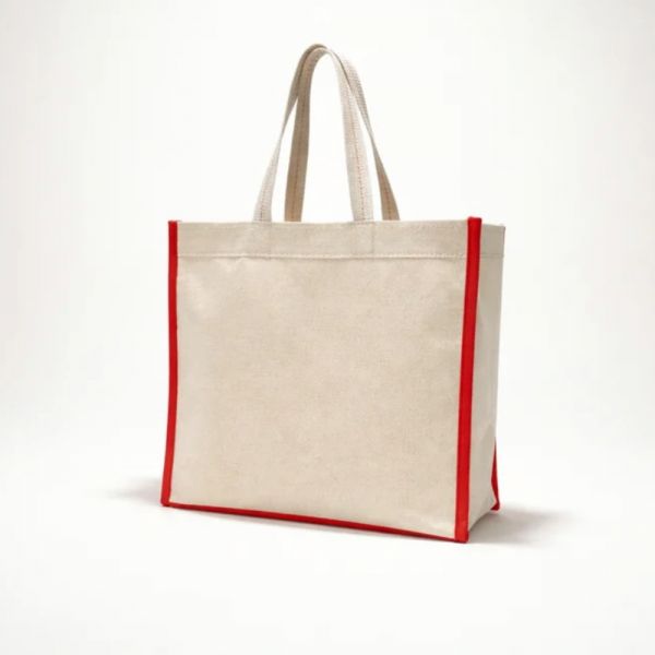 Canvas Promotional Bags with Loop Handle Plain Handled Style for Promotion Manufacturers, Suppliers in Sialkot