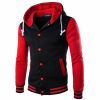 Casual Men Varsity Jacket Featuring High Neck and Loose Fit Manufacturers, Suppliers in Sialkot