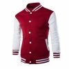 Classic Red White Varsity Style Jacket for Casual and Streetwear Manufacturers, Suppliers in Sialkot