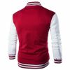 Classic Red White Varsity Style Jacket for Casual and Streetwear Manufacturers, Suppliers in Sialkot
