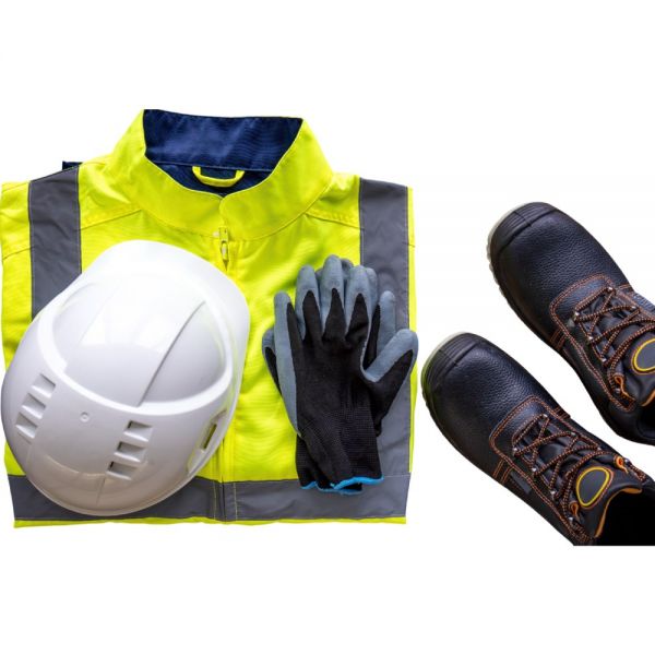 Construction Safety Gear White Helmet with Black Grey Gloves Standard Fit Manufacturers, Suppliers in Nizhnevartovsk
