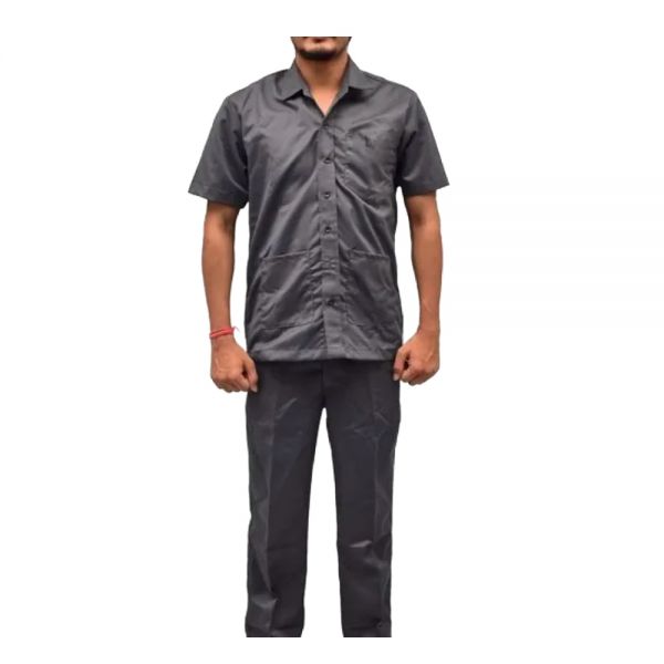 Cotton Black Mechanic Uniform Medium Half Sleeve Shirt and Pant Set Manufacturers, Suppliers in Nizhnevartovsk