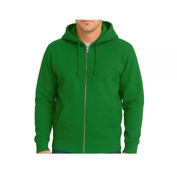 Full Sleeve Green Promotional Hoodies with Zipper Unisex Polycotton Manufacturers, Suppliers in Nizhnevartovsk
