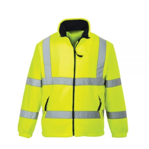 Full Sleeve Safety Jacket Polyester Zipper Plain Medium Traffic Control Manufacturers, Suppliers in Sialkot