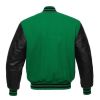 Green Black Wool Varsity Jacket Perfect for Casual Outfits Manufacturers, Suppliers in Sialkot