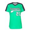 Green Dark Gray and Black Softball Uniform Set Short Sleeve Jersey and Full Length Pants Manufacturers, Suppliers in Sialkot