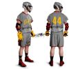 Grey Reversible Lacrosse Uniform Jersey and Shorts Lightweight Polyester Unisex Manufacturers, Suppliers in Sialkot