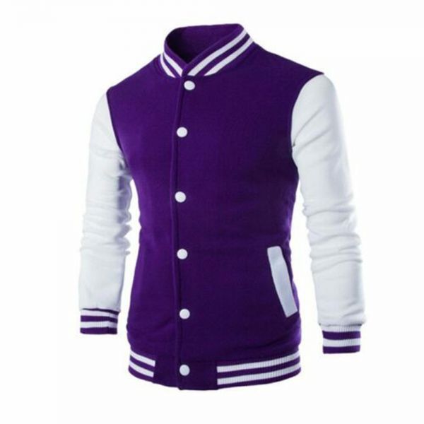 High Neck Multi Color Varsity Jacket Regular Fit Casual Wear Manufacturers, Suppliers in Sialkot