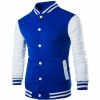 High Neck Multi Color Varsity Jacket Regular Fit Casual Wear Manufacturers, Suppliers in Sialkot