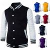 High Neck Multi Color Varsity Jacket Regular Fit Casual Wear Manufacturers, Suppliers in Sialkot