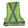 High Visibility Safety Vest Fluorescent Green Sleeveless Polyester Free Size Manufacturers, Suppliers in Nizhnevartovsk