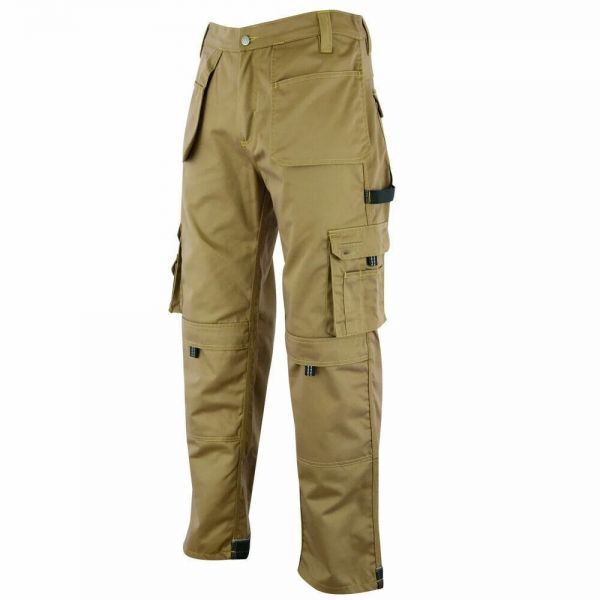 Industrial Safety Cargo Pant Brown Cotton Regular Fit Workwear Manufacturers, Suppliers in Nizhnevartovsk
