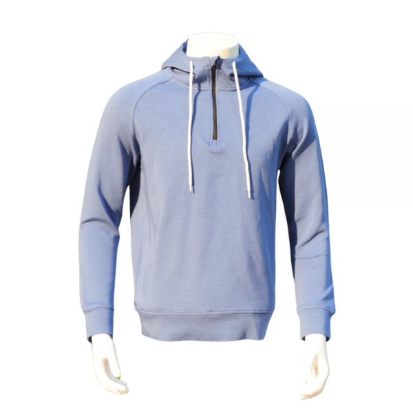 Knitted Quarter Zip Sweatshirt Mens Pullover Breathable Eco Friendly Fabric Manufacturers, Suppliers in Sialkot