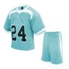Lacrosse Uniforms Sky Blue and White Sports Jersey Set Athletic Fit Breathable Polyester Manufacturers, Suppliers in Sialkot