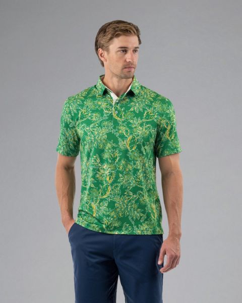 Light Green and Yellow Mens Golf Shirt Quick Dry Breathable Fabric Manufacturers, Suppliers in Sialkot