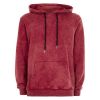 Maroon Fleece Pullover Plain Oversized Fit Full Sleeve Unisex Manufacturers, Suppliers in Texas