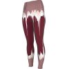 Maroon Full Length Womens Leggings Multi Design High Rise Slim Fit Reflective Panels Manufacturers, Suppliers in Sialkot