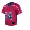Maroon Lacrosse Uniform with Blue and White Accents Jersey and Shorts Lightweight Manufacturers, Suppliers in Sialkot