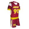 Maroon and White Reversible Lacrosse Uniform Jersey and Shorts Lightweight Polyester Unisex Manufacturers, Suppliers in Sialkot