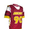 Maroon and White Reversible Lacrosse Uniform Jersey and Shorts Lightweight Polyester Unisex Manufacturers, Suppliers in Sialkot