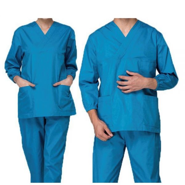 Medical Uniform Blue T Shirt for Hospital Staff Unisex Half Sleeve Medium Manufacturers, Suppliers in Nizhnevartovsk