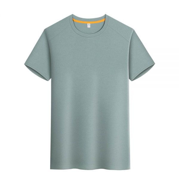 Mens Short Sleeve Sporty T Shirt Regular Fit Polyester Solid Manufacturers, Suppliers in Texas