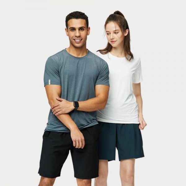 Mens Sporty Knitted Short Sleeve O Neck T Shirt Quick Dry Breathable Eco Friendly Manufacturers, Suppliers in Texas