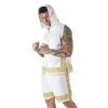 Minimal Design Mens MMA Hoodie and Shorts Combo Manufacturers, Suppliers in Sialkot
