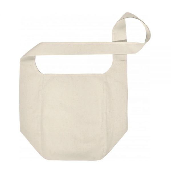 Off White Canvas Promotional Shoulder Bags Plain Self Fabric Handle Washable Manufacturers, Suppliers in Sialkot