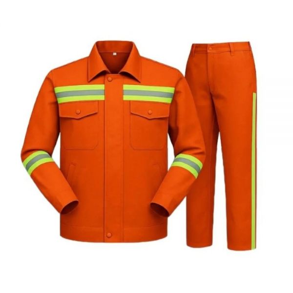 Orange Polyester Electrician Uniform Large Full Sleeve Hand Wash Manufacturers, Suppliers in Nizhnevartovsk