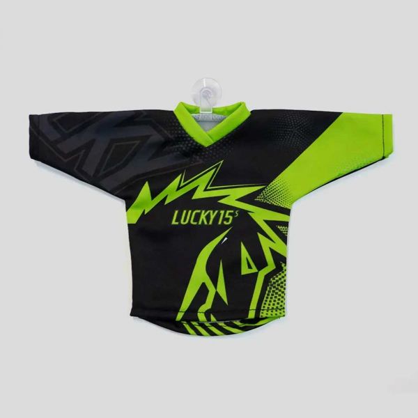 Paint Uniform Black Neon Green Polyester Short Sleeve Pullover For Sports Promotional Display Manufacturers, Suppliers in Sialkot