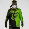 Paintball Performance Jersey Black Neon Green Sublimated Graphic Long Sleeve Manufacturers, Suppliers in Sialkot