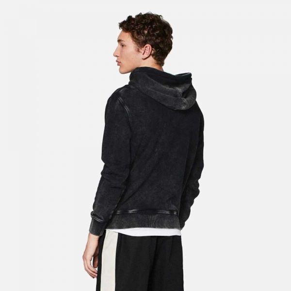 Plain Cotton Hoodie Sweat Fabric Long Sleeve Drawstring Hood with Pocket Manufacturers, Suppliers in Texas