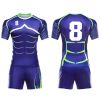 Professional Rugby Compression Uniform Neon Green and White Jersey and Shorts for Soccer Manufacturers, Suppliers in Sialkot