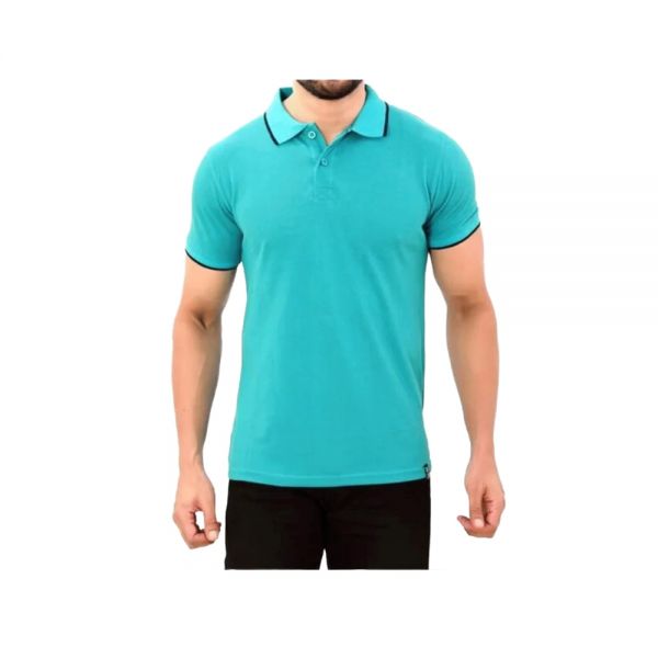 Promotional Sky Blue Cotton T Shirts Plain XXL Half Sleeve Casual Wear Manufacturers, Suppliers in Nizhnevartovsk