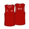 Red Boxing Vest Lightweight Polyester Boxing Uniform for Training and Competition Manufacturers, Suppliers in Sialkot