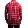 Red Cotton Check Pattern Casual Shirt Regular Fit Full Sleeve Manufacturers, Suppliers in Nizhnevartovsk