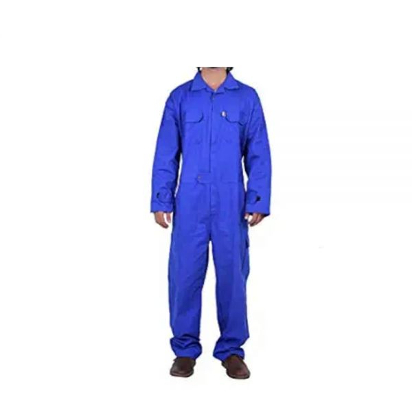 Royal Blue Safety Coverall for Men and Women Polyester Cotton Workwear Manufacturers, Suppliers in Nizhnevartovsk