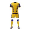 Rugby Uniform Set Yellow Blue Polyester Lightweight Breathable Jersey Shorts Socks Manufacturers, Suppliers in Sialkot