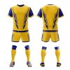 Rugby Uniform Set Yellow Blue Polyester Lightweight Breathable Jersey Shorts Socks Manufacturers, Suppliers in Sialkot