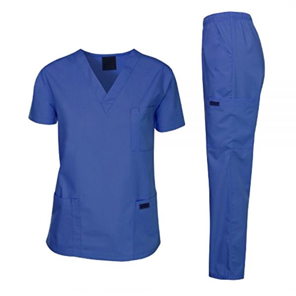 Unisex Cotton Medical Uniform for Hospital Staff Short Sleeve Multiple Sizes Manufacturers, Suppliers in Nizhnevartovsk
